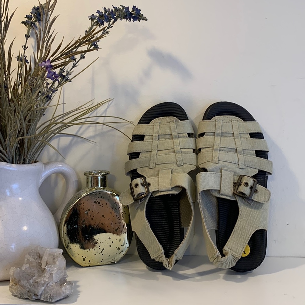 Basic editions gladiator style walking sandals